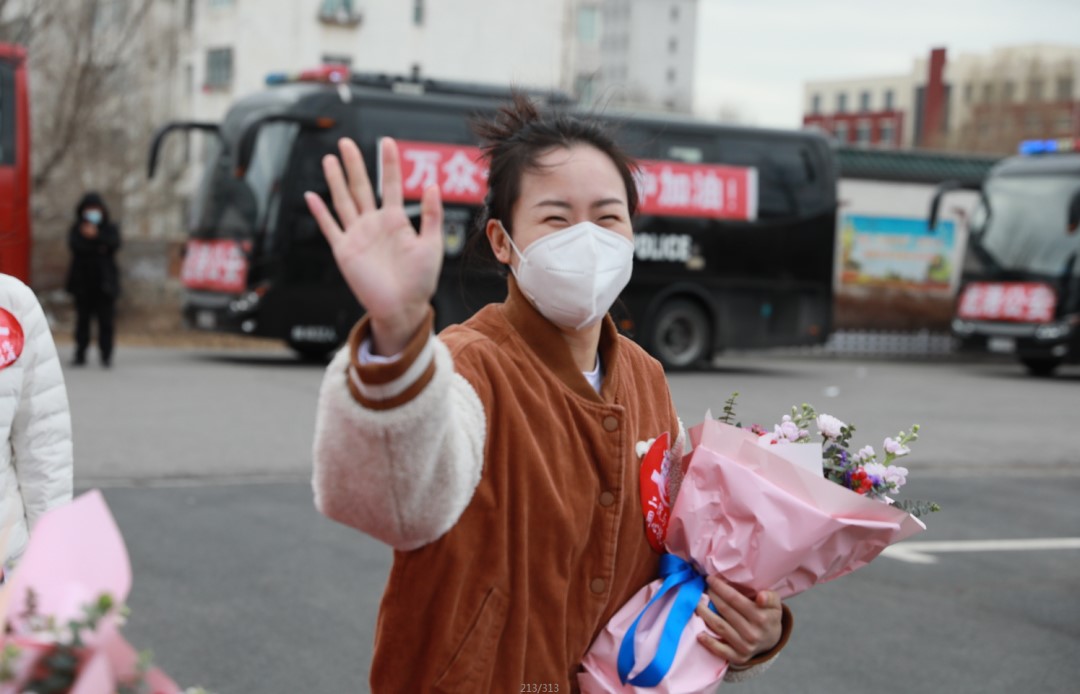 春暖花開，英雄歸來！葫蘆島市第二人民醫(yī)院支援綏中醫(yī)療隊凱旋而歸~(圖8)